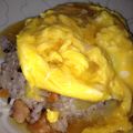 yauikri's cooksnap of when they made 簡単にできる楽々和風あんかけオムライス♪.