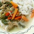 caplicotte's cooksnap of when they made 白いビーフストロガノフ.