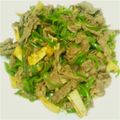 もちゃたろう's cooksnap of when they made 青椒牛肉.