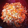 かずえるん's cooksnap of when they made *超簡単！ニンジンの明太子和え*.