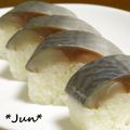 ＪＵＮちゃン's cooksnap of when they made さば寿司（バッテラ）.