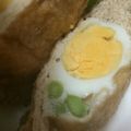 モカたん's cooksnap of when they made お弁当にも♪　あげ卵煮.