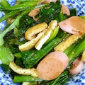 みっちマングローブ's cooksnap of when they made 小松菜と油揚げの炒め物.