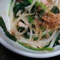 もももっぷぅ's cooksnap of when they made モヤシとホウレン草の塩昆布炒め.