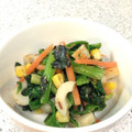 ひなたひかる's cooksnap of when they made ちくわとほうれん草のマヨしょうゆ和え♪.