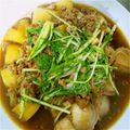 twinsのまま's cooksnap of when they made 欲張り☆里芋とじゃが芋のカレーひき肉煮.