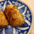 tinico's cooksnap of when they made ささみの大葉とえのき巻き.
