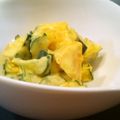 runa10's cooksnap of when they made きゅうり☆かぼちゃ☆それだけサラダ☆.