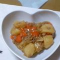 まり餅's cooksnap of when they made そぼろ肉じゃが.
