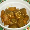 とにーにょ's cooksnap of when they made 鶏肉とごぼうとこんにゃくのピリ辛みそ煮.