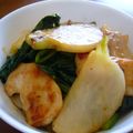 ホロニクス's cooksnap of when they made 蕪と鶏胸肉の炒め物.