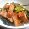 まみぺこ☆'s cooksnap of when they made めんつゆ１つで☆ベーコンほうれん草炒め.