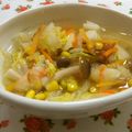レオン犬's cooksnap of when they made 白菜と豚肉の塩こぶ蒸し煮.