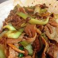さなぺい14's cooksnap of when they made 豚バラとゴボウの中華炒め.