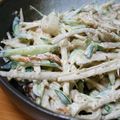 ぴーたんまま's cooksnap of when they made ごぼうとチーズのごまサラダ.
