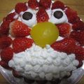 めろんぱん999's cooksnap of when they made 苺たっぷりエルモの誕生日ケーキ.