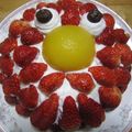 めろんぱん999's cooksnap of when they made 苺たっぷりエルモの誕生日ケーキ.