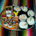 ｊ−ｊ−ｆ's cooksnap of when they made お弁当ハンバーグアレンジ　ど～もくん.