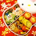 マッハママ's cooksnap of when they made キャラ弁　簡単おひなさま.