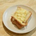 uguisumam's cooksnap of when they made とろけるチーズでマヨコーントースト.