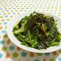 赤い電話's cooksnap of when they made レタスと海苔の簡単サラダ.
