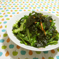 赤い電話's cooksnap of when they made レタスと海苔の簡単サラダ.