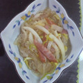 ふんわりももこ's cooksnap of when they made 白菜と春雨炒め.