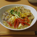 もんしゅしゅ's cooksnap of when they made とろうまっ！ちくわと新たまねぎの卵とじ丼.
