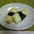 ひよれ's cooksnap of when they made おつまみ☆簡単♪早い♪豆腐の海苔巻き.
