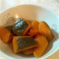 まさ吉45's cooksnap of when they made 圧力鍋で甘いかぼちゃの煮付け♥.