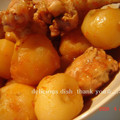 ともっへ's cooksnap of when they made 手羽先と馬鈴薯の豆板醤煮。.