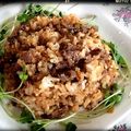 ＊ゆうこぽよよ＊'s cooksnap of when they made 簡単！牛肉炒飯♪.