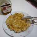 エドリバー's cooksnap of when they made ごろごろクランチ☆パンケーキ　材料３つ！.