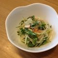 ともちなつ's cooksnap of when they made 水菜と春雨のサラダ.