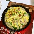 Ruri03's cooksnap of when they made ツナマヨカレー風味ピザ.