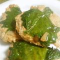 さーちゃんorz's cooksnap of when they made 大葉と蓮根のシャキシャキ鶏つくねバーグ.