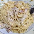 みなっくま３'s cooksnap of when they made 和風明太クリームパスタ♪.