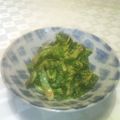 加齢なる老い込み's cooksnap of when they made 春♪菜の花と桜えびの辛子味噌マヨ和え.