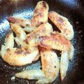 たんたん　's cooksnap of when they made (^^)手羽中にんにくマヨネーズ炒め.