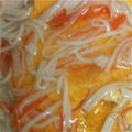adamon's cooksnap of when they made 簡単☆水菜のふんわり卵✿カニカマあんかけ.