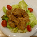 ファインと花菜ちゃん's cooksnap of when they made 揚げない唐揚げ.