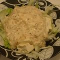 ケンコウママ's cooksnap of when they made 旬の白菜で！山芋のねばとろ豆腐サラダ.