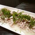 ROMEO　's cooksnap of when they made さっぱり♪オニスラ大葉de豚しゃぶ.