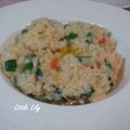 littlelily2007's cooksnap of when they made ケチャップと残りご飯で作る簡単リゾット.