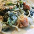ホトボリ's cooksnap of when they made 豆乳と酒粕の！絶品和風クリームパスタ.