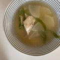 ayu's cooksnap of when they made 鯛のあら汁（お味噌汁）.