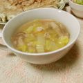 快くん's cooksnap of when they made 塩麹さんde豚と白菜の生姜スープ.