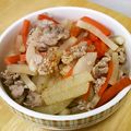 ちろのおやつ's cooksnap of when they made 豚こまと大根のきんぴら.