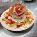 nakamayu☆'s cooksnap of when they made ひな祭りに！子どもと作る簡単押し寿司♪.