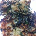 gotomomi's cooksnap of when they made もっちり☆ニラと玉ねぎのチヂミ.